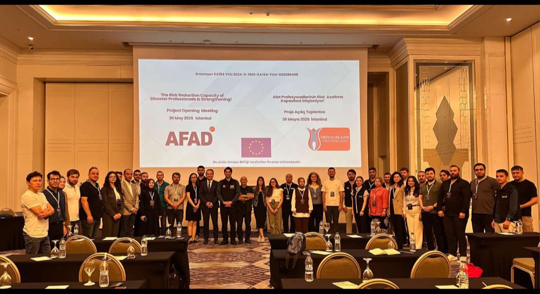 AFAD Erasmus+ KA154 Gençlik Katılımı Projesi Açılış Toplantısı İstanbul’da Gerçekleştirildi